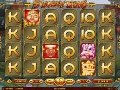 5 Lucky Lions Slots